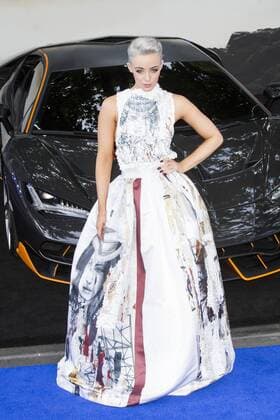 London, UK. 18 June 2017. Hattie Keane arrives for the global premiere of Transformers: The Last Knight at Leicester Square in London. Transformers: The Last Knight, Premiere, London, UK 