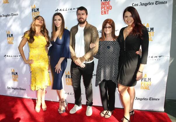 June 18, 2017 - Culver City, USA - 17 June 2017 - Culver City, California - Sofia Vergara, Whitney Cummings, Toby Kebbell, Louann Brizendine, Erika Olde. The Female Brain Premiere during the 2017 Los Angeles Film Festival. Photo Credit: AdMedia Culver City USA - ZUMAa123 20170618_zaa_a123_037 Copyright: xF.xSadoux
