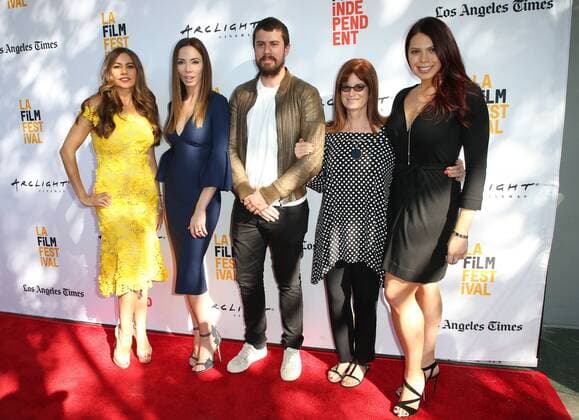 June 18, 2017 - Culver City, USA - 17 June 2017 - Culver City, California - Sofia Vergara, Whitney Cummings, Toby Kebbell, Louann Brizendine, Erika Olde. The Female Brain Premiere during the 2017 Los Angeles Film Festival. Photo Credit: AdMedia Culver City USA - ZUMAa123 20170618_zaa_a123_040 Copyright: xF.xSadoux