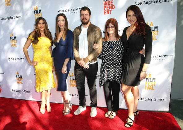 June 18, 2017 - Culver City, USA - 17 June 2017 - Culver City, California - Sofia Vergara, Whitney Cummings, Toby Kebbell, Louann Brizendine, Erika Olde. The Female Brain Premiere during the 2017 Los Angeles Film Festival. Photo Credit: AdMedia Culver City USA - ZUMAa123 20170618_zaa_a123_047 Copyright: xF.xSadoux