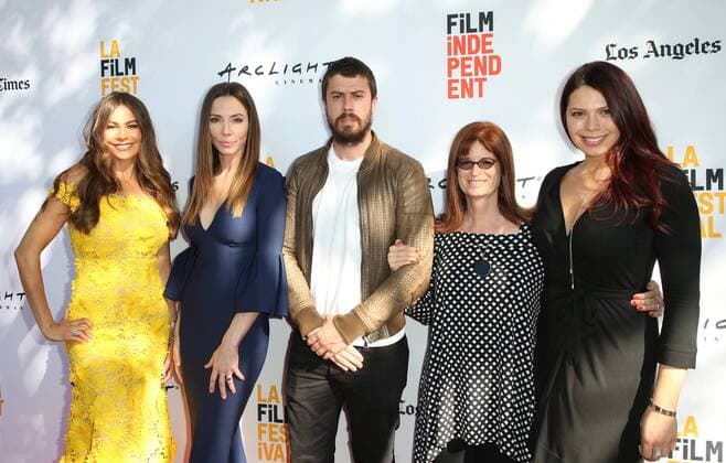 June 18, 2017 - Culver City, USA - 17 June 2017 - Culver City, California - Sofia Vergara, Whitney Cummings, Toby Kebbell, Louann Brizendine, Erika Olde. The Female Brain Premiere during the 2017 Los Angeles Film Festival. Photo Credit: AdMedia Culver City USA - ZUMAa123 20170618_zaa_a123_053 Copyright: xF.xSadoux