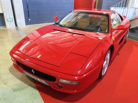 Ferrari 355 F1 Berlinetta, French Riviera Classic & Sport French Riviera Classic Motor Show (3. salon auto moto sport et collection sur la Côte d Azur), 10.-11.06.2017, Arena Stadion Allianz Riviera, Auto, Oldtimer Messe, Ausstellung, Nizza Nice (Frankreich)