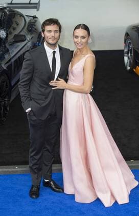 Transformers: The Last Knight - Global Film Premiere London, UK. Sam Claflin and Laura Haddock at Transformers: The Last Knight - Global Film Premiere at Leicester Square, London on Sunday June 18th 2017. LMK386-J464-190617 