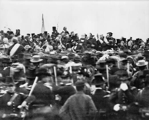 Abraham Lincoln s Gettysburg Address, Gettysburg, November 19, 1863.  1003_074