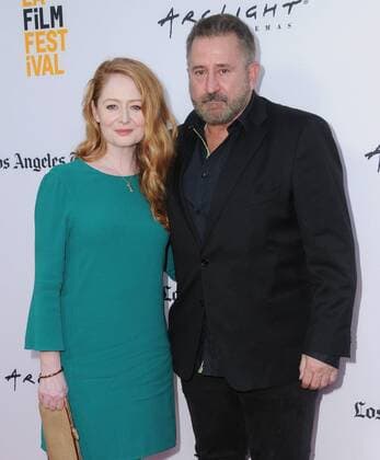 June 19, 2017 - Los Angeles, CA, United States - 19 June 2017 - Los Angeles, California - Miranda Otto, Anthony LaPaglia. LA Film Festival Premiere of Annabelle: Creation held at Theater at Ace Hotel in Los Angeles. Photo Credit: AdMedia Los Angeles United States - ZUMAa123 20170619_zaa_a123_010 Copyright: xBirdiexThompsonx