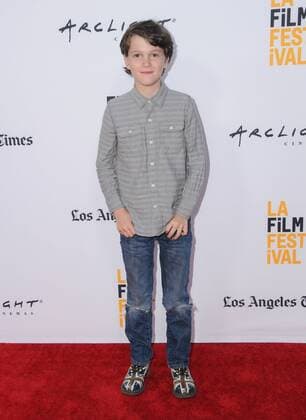 June 19, 2017 - Los Angeles, CA, United States - 19 June 2017 - Los Angeles, California - Gabriel Bateman. LA Film Festival Premiere of Annabelle: Creation held at Theater at Ace Hotel in Los Angeles. Photo Credit: AdMedia Los Angeles United States - ZUMAa123 20170619_zaa_a123_058 Copyright: xBirdiexThompsonx