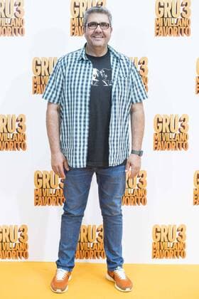Spanish actor Florentino Fernandez attends to the presentation of film Gru, Mi Villano Favorito 3 (Despicable Me 3 ) in Madrid, June 20, 2017. Spain.  (20170620030)