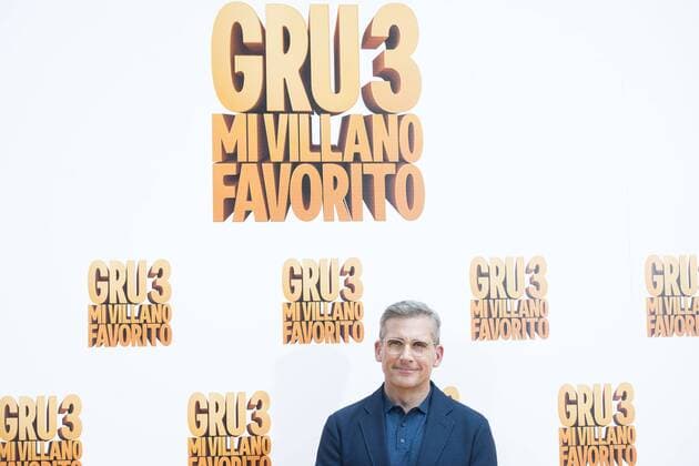 American actor Steve Carrell attends to the presentation of film Gru, Mi Villano Favorito 3 (Despicable Me 3 ) in Madrid, June 20, 2017. Spain.  (20170620028)
