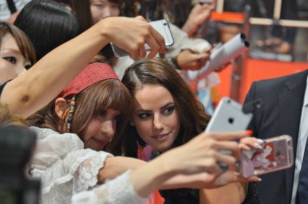 Actress Kaya Scodelario attends the Japan premiere for the film Pirates of the Caribbean: Dead Men Tell No Tales in Tokyo, Japan on June 20, 2017.  TKP2017062032 KEIZOxMORI