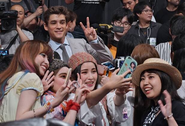 Actor Brenton Thwaites attends the Japan premiere for the film Pirates of the Caribbean: Dead Men Tell No Tales in Tokyo, Japan on June 20, 2017.  TKP2017062026 KEIZOxMORI
