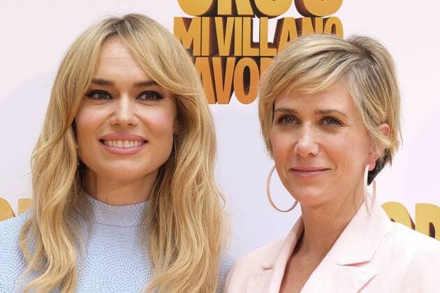 June 20, 2017 - Madrid, Spain - Patricia Conde and Kristen Wiig attends Gru Me 3 ( Mi Villano Favorito) photocall at Santo Mauro Hotel on June 20, 2017 in Madrid, Spain Madrid Spain  - ZUMAn230 20170620_zaa_n230_133 Copyright: xOscarxGonzalezx