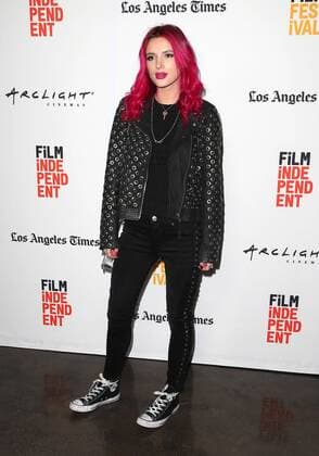 June 20, 2017 - Santa Monica, USA - 19 June 2017 - Santa Monica, California - Bella Thorne. You Get Me Premiere during the 2017 Los Angeles Film Festival. Photo Credit: AdMedia Santa Monica USA - ZUMAa123 20170620_zaa_a123_026 Copyright: xF.xSadoux