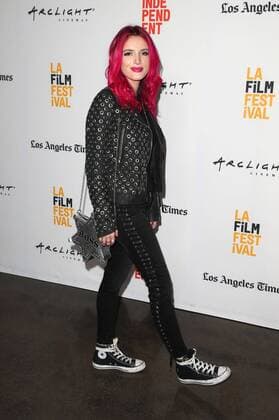 June 20, 2017 - Santa Monica, USA - 19 June 2017 - Santa Monica, California - Bella Thorne. You Get Me Premiere during the 2017 Los Angeles Film Festival. Photo Credit: AdMedia Santa Monica USA - ZUMAa123 20170620_zaa_a123_040 Copyright: xF.xSadoux
