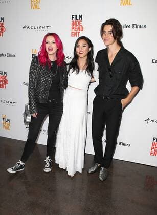 June 20, 2017 - Santa Monica, USA - 19 June 2017 - Santa Monica, California - Bella Thorne, Anna Akana, Nash Grier. You Get Me Premiere during the 2017 Los Angeles Film Festival. Photo Credit: AdMedia Santa Monica USA - ZUMAa123 20170620_zaa_a123_045 Copyright: xF.xSadoux