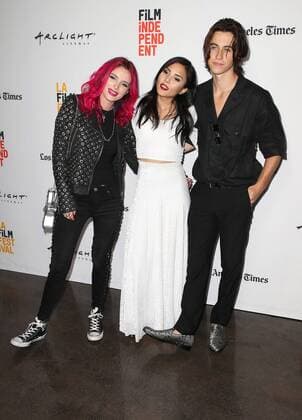 June 20, 2017 - Santa Monica, USA - 19 June 2017 - Santa Monica, California - Bella Thorne, Anna Akana, Nash Grier. You Get Me Premiere during the 2017 Los Angeles Film Festival. Photo Credit: AdMedia Santa Monica USA - ZUMAa123 20170620_zaa_a123_046 Copyright: xF.xSadoux