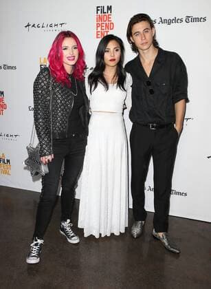 June 20, 2017 - Santa Monica, USA - 19 June 2017 - Santa Monica, California - Bella Thorne, Anna Akana, Nash Grier. You Get Me Premiere during the 2017 Los Angeles Film Festival. Photo Credit: AdMedia Santa Monica USA - ZUMAa123 20170620_zaa_a123_047 Copyright: xF.xSadoux