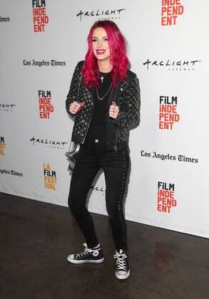 June 20, 2017 - Santa Monica, USA - 19 June 2017 - Santa Monica, California - Bella Thorne. You Get Me Premiere during the 2017 Los Angeles Film Festival. Photo Credit: AdMedia Santa Monica USA - ZUMAa123 20170620_zaa_a123_050 Copyright: xF.xSadoux