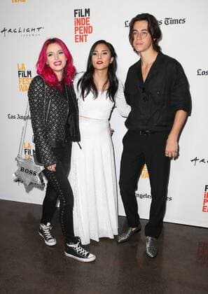 June 20, 2017 - Santa Monica, USA - 19 June 2017 - Santa Monica, California - Bella Thorne, Anna Akana, Nash Grier. You Get Me Premiere during the 2017 Los Angeles Film Festival. Photo Credit: AdMedia Santa Monica USA - ZUMAa123 20170620_zaa_a123_057 Copyright: xF.xSadoux