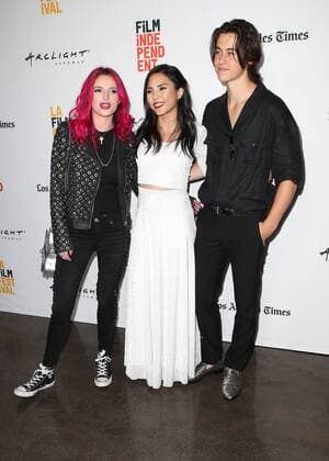 June 20, 2017 - Santa Monica, USA - 19 June 2017 - Santa Monica, California - Bella Thorne, Anna Akana, Nash Grier. You Get Me Premiere during the 2017 Los Angeles Film Festival. Photo Credit: AdMedia Santa Monica USA - ZUMAa123 20170620_zaa_a123_058 Copyright: xF.xSadoux