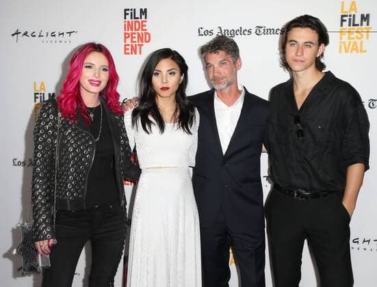 June 20, 2017 - Santa Monica, USA - 19 June 2017 - Santa Monica, California - Bella Thorne, Anna Akana, Brent Bonacorso, Nash Grier. You Get Me Premiere during the 2017 Los Angeles Film Festival. Photo Credit: AdMedia Santa Monica USA - ZUMAa123 20170620_zaa_a123_061 Copyright: xF.xSadoux