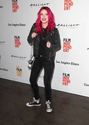 June 20, 2017 - Santa Monica, USA - 19 June 2017 - Santa Monica, California - Bella Thorne. You Get Me Premiere during the 2017 Los Angeles Film Festival. Photo Credit: AdMedia Santa Monica USA - ZUMAa123 20170620_zaa_a123_063 Copyright: xF.xSadoux