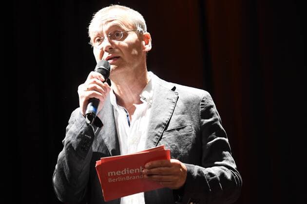 Knut Elstermann zum 19. Mal wurde der Kinoprogrammpreis Berlin-Brandenburg verliehen. Mit insgesamt 432.500 Euro wurden im City Kino Wedding das vielfaeltige Engagement und die innovative Programmgestaltung in 48 Filmtheatern - 32 in Berlin und 16 in Brandenburg - geehrt in Berlin am 20.06.2017