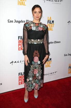 June 20, 2017 - Culver City, USA - 19 June 2017 - Culver City, California - Aubrey Plaza. The Little Hours Premiere during the 2017 Los Angeles Film Festival. Photo Credit: AdMedia Culver City USA - ZUMAa123 20170620_zaa_a123_077 Copyright: xF.xSadoux