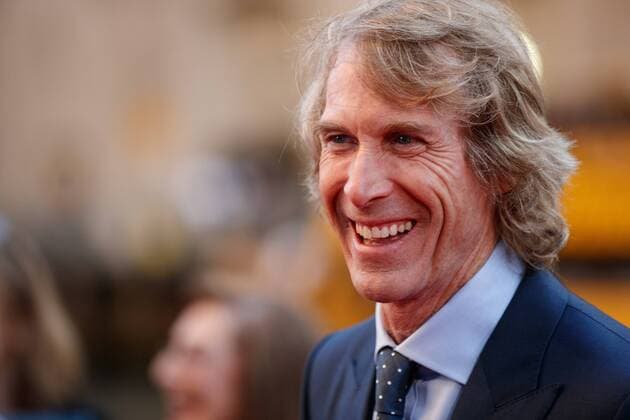 Director Michael Bay arrives on the red carpet at the Transformers The Last Knight movie premiere on June 20, 2017 in Chicago.  CHI2017062011 JOHNxGRESS