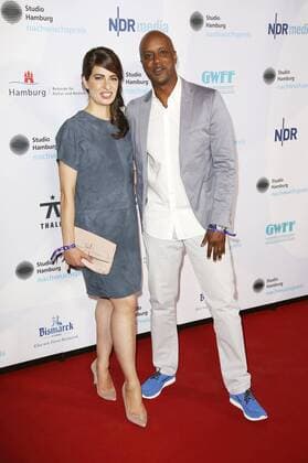Linda Zervakis und Yared Dibaba beim Studio Hamburg Nachwuchspreis 2017 im Thalia Theater. Hamburg, 20.06.2017 Foto:xgbrcix xFuturexImage