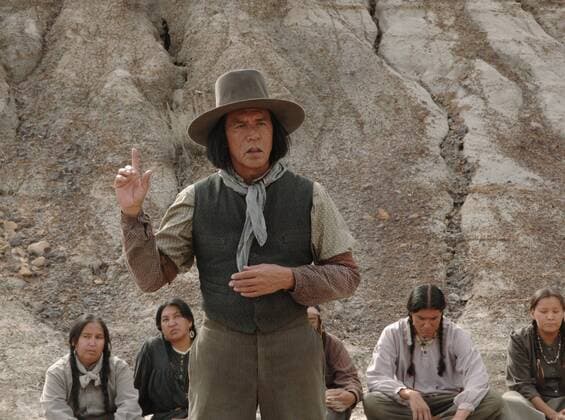 Film Still from Bury My Heart at Wounded Knee Wes Studi 2007  30738095