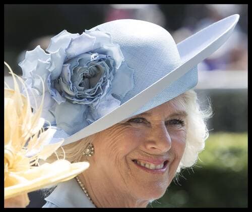 . 21 06 2017. Ascot , United Kingdom. The Duchess of Cornwall arriving on day two of Royal Ascot in Berkshire, United Kingdom. The Duchess took the place of the Duke of Edinburgh in the Royal procession after he was admitted to hospital overnight.  xStephenxLockx xi-Imagesx IIM-15424-0052