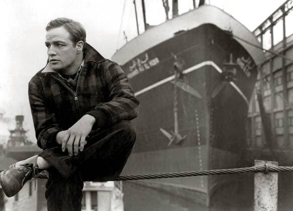 OSCARS. Bester Hauptdarsteller. Preisträger 1951-1960 On the Waterfront , Marlon Brando, 1954  Copyright: xHAx 30803_003