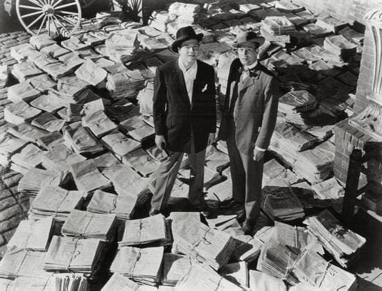 Orson Welles, Joseph Cotten, Citizen Kane 1941  Copyright: xHAx 30928_393