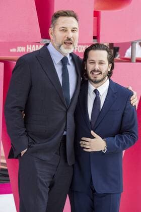 London, UK. 21 June 2017. David Walliams and film director Edgar Wright arrive for the European Premiere of Baby Driver directed by Edgar Wright. Baby Driver, European Premiere, London, UK 