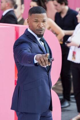 London, UK. 21 June 2017. Actor Jamie Foxx arrives for the European Premiere of Baby Driver directed by Edgar Wright. Baby Driver, European Premiere, London, UK 