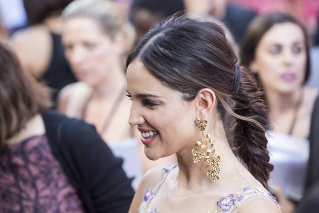 London, UK. 21 June 2017. Actress Eiza Gonzalez arrives for the European Premiere of Baby Driver directed by Edgar Wright. Baby Driver, European Premiere, London, UK 