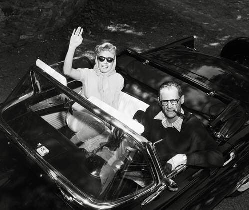 IMAGO ICONS: Marilyn Monroe Marilyn Monroe and Arthur Miller, circa 1956.  Copyright: xHAx 31202_253