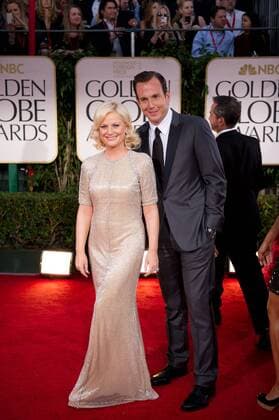 Nominated for BEST PERFORMANCE BY AN ACTRESS IN A TELEVISION SERIES COMEDY OR MUSICAL for her role in Parks And Recreation? (NBC), actress Amy Poehler Will Arnett attend the 69th Annual Golden Globes Awards at the Beverly Hilton in Beverly Hills, CA on Sunday, January 15, 2012. BEVERLY HILLS CA USA  Copyright: xHFPAxPhotographerx 31339_450JRC