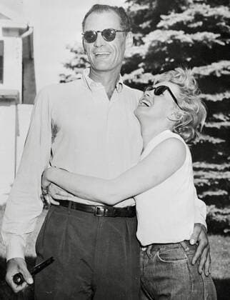 IMAGO ICONS: Marilyn Monroe Marilyn Monroe and Arthur Miller, circa 1956. Cinema Publishers Collection Hollywood CA USA  Copyright: xCPCx 31479_120CPC