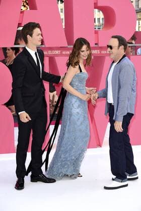 Ansel Elgort, Lily James und Kevin Spacey bei der Europapremiere des Kinofilms Baby Driver Drive Baby Drive im Cineworld Empire Leicester Square. London, 21.06.2017 Ansel Elgort, Lily James, Kevin Spacey  Foto:xS.xVasx xFuturexImage