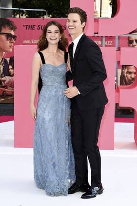 Lily James und Ansel Elgort bei der Europapremiere des Kinofilms Baby Driver Drive Baby Drive im Cineworld Empire Leicester Square. London, 21.06.2017 Lily James, Ansel Elgort  Foto:xS.xVasx xFuturexImage