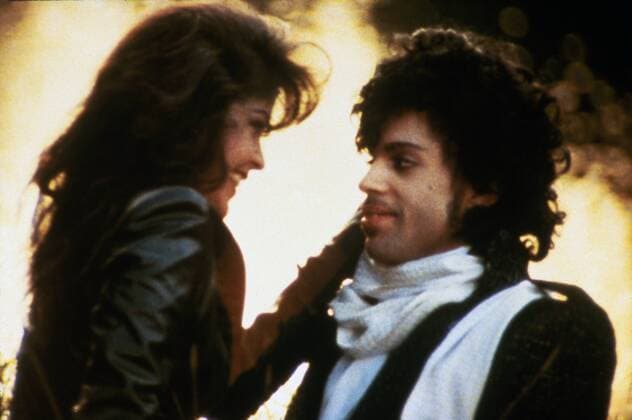 Studio Publicity Still from Purple Rain Apollonia Kotero, Prince © 1984 Warner Los Angeles CA USA  Copyright: xAmericanxPictorialx 31706212