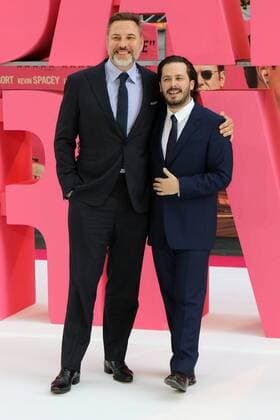 English comedian and actor David Walliams and English director Edgar Wright attend the Baby Driver UK Premiere held at Cineworld Leicester Square in London. JUNE 21st 2017  MESx171312