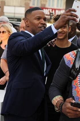 American actor Jamie Fox attends the Baby Driver UK Premiere held at Cineworld Leicester Square in London. JUNE 21st 2017  MESx171312