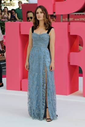 English actress Lily James attends the Baby Driver UK Premiere held at Cineworld Leicester Square in London. JUNE 21st 2017  MESx171312