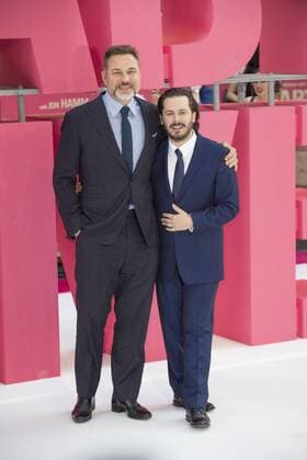 Baby Driver European Premiere London.UK. David Walliams and Edgar Wright at Baby Driver European Premiere. Cineworld Leicester Square. 21st June 2017 Ref;LMK386-S382-220617 