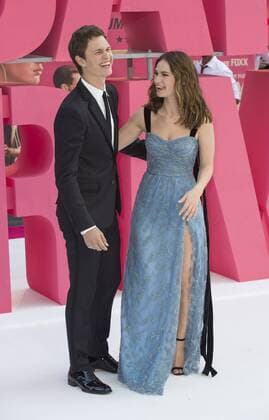 Baby Driver European Premiere London.UK. Ansel Elgort and Lily James at Baby Driver European Premiere. Cineworld Leicester Square. 21st June 2017 Ref;LMK386-S382-220617 