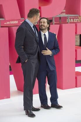 Baby Driver European Premiere London.UK. David Walliams and Edgar Wright at Baby Driver European Premiere. Cineworld Leicester Square. 21st June 2017 Ref;LMK386-S382-220617 