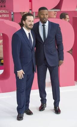 Baby Driver European Premiere London.UK. Edgar Wright and Jamie Foxx at Baby Driver European Premiere. Cineworld Leicester Square. 21st June 2017 Ref;LMK386-S382-220617 