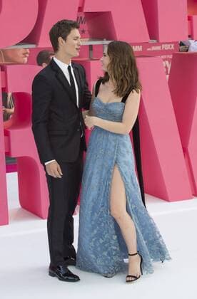 Baby Driver European Premiere London.UK. Ansel Elgort and Lily James at Baby Driver European Premiere. Cineworld Leicester Square. 21st June 2017 Ref;LMK386-S382-220617 